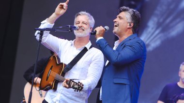 Sao Paulo (sp), 08 / 23 / 2025 - şarkıcılar Victor ve Leo Sao Paulo, 23 Ağustos 2025 tarihindeki allianz Park 'ta konser verdiler. (Milene Cardoso 2.)