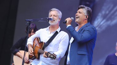 Sao Paulo (sp), 08 / 23 / 2025 - şarkıcılar Victor ve Leo Sao Paulo, 23 Ağustos 2025 tarihindeki allianz Park 'ta konser verdiler. (Milene Cardoso 2.)