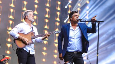Sao Paulo (sp), 08 / 23 / 2025 - şarkıcılar Victor ve Leo Sao Paulo, 23 Ağustos 2025 tarihindeki allianz Park 'ta konser verdiler. (Milene Cardoso 2.)