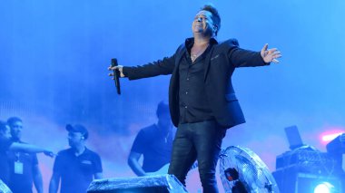 Sao Paulo (sp), 08 / 23 / 2025 - şarkıcı Leonardo Sao Paulo, 23 Ağustos 2025 'te Allianz Park' taki tarih festivalinde konser verdi. (Milene Cardoso / Newws2) 