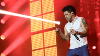 Sao Paulo (sp), 08 / 23 / 2025 - şarkıcı Zezé di Camargo Sao Paulo, 23 Ağustos 2025 tarihindeki allianz Park festivalinde konser verdi. (Milene Cardoso 2.)        