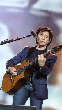 Sao Paulo (sp), 08 / 23 / 2025 - Chitaozinho ve xoro gösterilerinde Sao Paulo 'daki allianz Park festivalinde, 23 Ağustos 2025. (Milene Cardoso 2.)