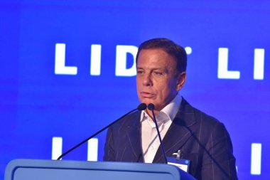 Rio de Janeiro (RJ), 22 Ağustos 2025 - Lide İş Forumu 'nun kurucusu ve eş başkanı Joao Doria. 24. Lide İş Forumu, Fairmont Otel 'de düzenlendi (saulo angelo / the new ws2)