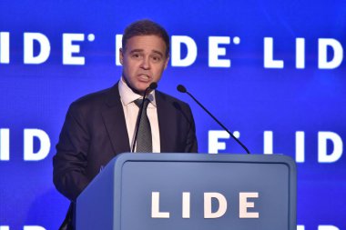 Rio de Janeiro (RJ), 22 Ağustos 2025 - Yüksek Federal Mahkeme Bakanı Andre Mendonca, 24. Lide İş Forumu sırasında. 24. Lide İş Forumu, Fairmont Otel 'de düzenlendi (saulo angelo / the new ws2)