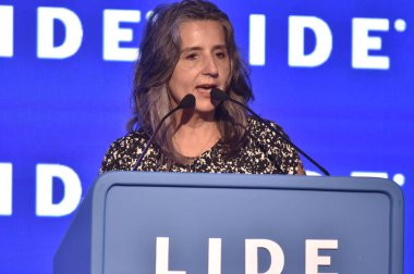 Rio de Janeiro (RJ), 22 Ağustos 2025 - Grazielle Parenti - Lide Forum sırasında Sürdürülebilirlik Başkan Yardımcısı. Panel 1 - Sürdürülebilirlik ve İklim Değişikliği - İklim Değişikliğine Uyum (saulo angelo / theenews2)