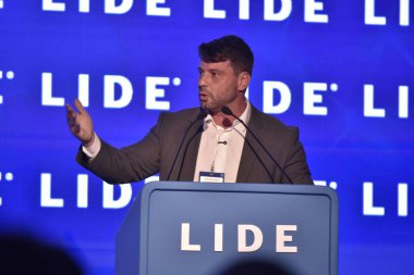 Rio de Janeiro (RJ), 22 Ağustos 2025 - Bernardo Rossi, Rio de Janeiro Çevre ve Sürdürülebilirlik Genel Sekreteri, Lide Forum sırasında. 1 - Sürdürülebilirlik ve İklim Değişikliği - İklim Değişikliğine Uyum (saulo angelo / theenews2)