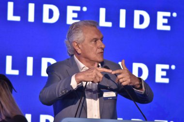 Rio de Janeiro (RJ), 22 Ağustos 2025 - Ronaldo Caiado, Lide Forum Valisi. Panel 1 - Sürdürülebilirlik ve İklim Değişikliği - İklim Değişikliğine Uyum, Biyomlere ve Tarım İşlerine Risk (saulo angelo / theenews2)