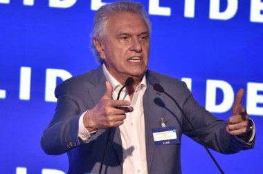 Rio de Janeiro (RJ), 22 Ağustos 2025 - Ronaldo Caiado, Lide Forum Valisi. Panel 1 - Sürdürülebilirlik ve İklim Değişikliği - İklim Değişikliğine Uyum, Biyomlere ve Tarım İşlerine Risk (saulo angelo / theenews2)