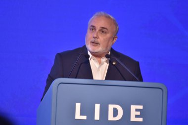 Rio de Janeiro (RJ), 22 Ağustos 2025 - Temiz Yakıtlar - Brezilya için Yeni Yakıt Çağı. Copacabana 'daki Fairmont Otel' de (RJ) düzenlenen 24. Lide İş Konferansı 'nda bu Cuma (22) valiler bir araya geldi.)