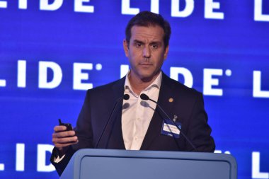 Rio de Janeiro (RJ), 22 Ağustos 2025 - Temiz Yakıtlar - Brezilya için Yeni Yakıt Çağı. Copacabana 'daki Fairmont Otel' de (RJ) düzenlenen 24. Lide İş Konferansı 'nda bu Cuma (22) valiler bir araya geldi.)