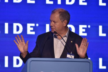 Rio de Janeiro (RJ), 22 Ağustos 2025 - Temiz Yakıtlar - Brezilya için Yeni Yakıt Çağı. Copacabana 'daki Fairmont Otel' de (RJ) düzenlenen 24. Lide İş Konferansı 'nda bu Cuma (22) valiler bir araya geldi.)