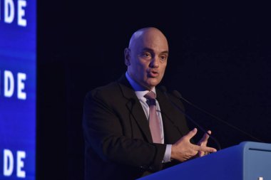 Rio de Janeiro (RJ), 08/22/2025 - Panel 4. Adalet Bakanı Alexandre de Moraes 'in 22 Cuma günü Copacabana' da düzenlenen 24. Lide İş Forumu 'na katılımı (saulo angelo / the enews2)