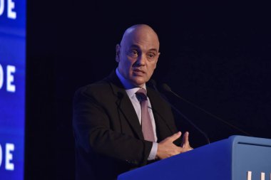 Rio de Janeiro (RJ), 08/22/2025 - Panel 4. Adalet Bakanı Alexandre de Moraes 'in 22 Cuma günü Copacabana' da düzenlenen 24. Lide İş Forumu 'na katılımı (saulo angelo / the enews2)