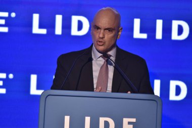 Rio de Janeiro (RJ), 08/22/2025 - Panel 4. Adalet Bakanı Alexandre de Moraes 'in 22 Cuma günü Copacabana' da düzenlenen 24. Lide İş Forumu 'na katılımı (saulo angelo / the enews2)