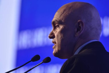 Rio de Janeiro (RJ), 08/22/2025 - Panel 4. Adalet Bakanı Alexandre de Moraes 'in 22 Cuma günü Copacabana' da düzenlenen 24. Lide İş Forumu 'na katılımı (saulo angelo / the enews2)