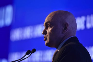 Rio de Janeiro (RJ), 08/22/2025 - Panel 4. Adalet Bakanı Alexandre de Moraes 'in 22 Cuma günü Copacabana' da düzenlenen 24. Lide İş Forumu 'na katılımı (saulo angelo / the enews2)