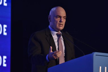 Rio de Janeiro (RJ), 08/22/2025 - Panel 4. Adalet Bakanı Alexandre de Moraes 'in 22 Cuma günü Copacabana' da düzenlenen 24. Lide İş Forumu 'na katılımı (saulo angelo / the enews2)