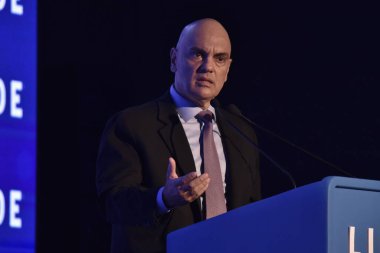 Rio de Janeiro (RJ), 08/22/2025 - Panel 4. Adalet Bakanı Alexandre de Moraes 'in 22 Cuma günü Copacabana' da düzenlenen 24. Lide İş Konferansı 'na katılımı, genel ekonominin (saulo angelo / thenews2)