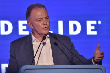 Rio de Janeiro (RJ), 22 Ağustos 2025 - Espirito Santo Valisi Renato Casagrande, Lide Forum sırasında. Panel 4 - Çevresel Ekonomi ve Sosyal Kalkınma (saulo angelo / theenews2)