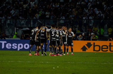 Rio de Janeiro (rj), Brezilya 24 / 08 / 2025 - Korintliler, Vasco ve Corinthians arasındaki 2025 Brezilya Şampiyonası serisi için geçerli olan maçtan sonra sao januario stadyumunda (Gabby costa / thenews2)