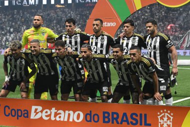 Belo Horizonte (MG), 08 / 27 / 2025 - Atletico Mineiro ile Cruzeiro arasındaki maçta Atletico Mineiro takımı, Copa do Brasil 'in çeyrek finalleri için geçerli, Arena Stadyumu' nda (paulo ti / thenews2)