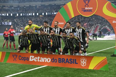 Belo Horizonte (MG), 08 / 27 / 2025 - Atletico Mineiro ile Cruzeiro arasındaki maçta Atletico Mineiro takımı, Copa do Brasil 'in çeyrek finalleri için geçerli, Arena Stadyumu' nda (paulo ti / thenews2)