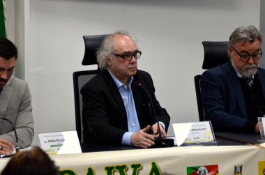 Porto Alegre (SC), 28 Ağustos 2025 İnsan Hakları / Toplum / Diktatörlük - 1. Rubens Paiva Ödülü Bellek, Hakikat ve Adalet Ödülü 'nün sunumu için düzenlenen tören. (Viyolonsel Oliver\ yeni2)                