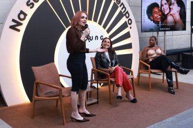 Sao Paulo (SP), kozmetik / güzellik / SP - Karol Pinheiro, CMO Beyoung, temayla ilgili bir sohbete katılır; yeni bir perspektif altında, Brezilyalı dijital dermokozmetik markası Beyoung tarafından tanıtılır. (leco viana\ yeni2))