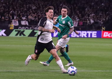 Sao Paulo (SP), 08 / 31 / 2025 - Brezilya / Corinthians vs Palmeiras - Garro, Corinthians ile Palmeiras arasındaki maçta, 31 Ağustos 2025 Pazar gecesi, Brezilya Şampiyonası 'nın 22. (Marcelo estevao.) (Yeni 2.)