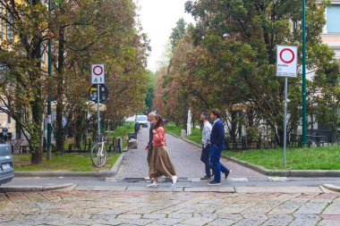 Milan (İtalya), 09 / 01 / 2025 - Milano şehir merkezinde bu Pazartesi öğleden sonra, 1 Eylül 2025 'te büyük bir insan, işçi ve turist hareketi vardı. (Edson De Souza / Yeniler 2) 