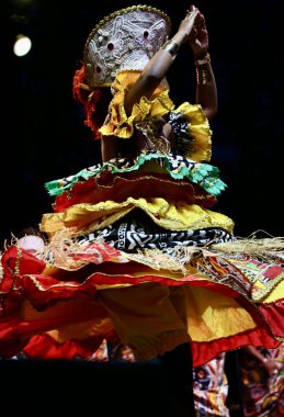 31 Ağustos 2025, New York, ABD: ile aiye 18. İnffinito Brezilya film festivali eşliğinde Central Park 'ın başkentinde canlı performans sergiliyor. (niyi fote / the new ws2)