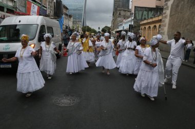 Rio de Janeiro (RJ), 25 Eylül 2025 - Casa da Tia Ciata 'nın yeni genel merkezi Rua Camerindo No. 32 yaşında. Törene Irksal Eşitlik Bakanı Anielle Franco da katıldı. (Jose Lucena 2. Bölüm))        