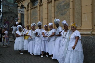 Rio de Janeiro (RJ), 25 Eylül 2025 - Casa da Tia Ciata 'nın yeni genel merkezi Rua Camerindo No. 32 yaşında. Törene Irksal Eşitlik Bakanı Anielle Franco da katıldı. (Jose Lucena 2. Bölüm))        
