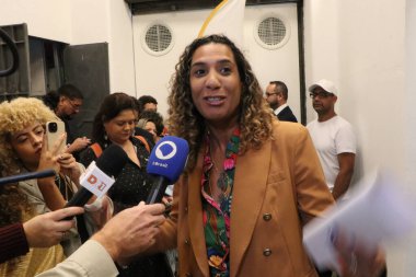 Rio de Janeiro (RJ), 25 Eylül 2025 - Casa da Tia Ciata 'nın yeni genel merkezi Rua Camerindo No. 32 yaşında. Törene Irksal Eşitlik Bakanı Anielle Franco da katıldı. (Jose Lucena 2. Bölüm))        