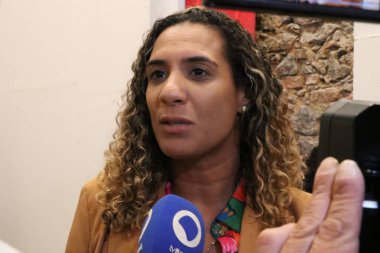 Rio de Janeiro (RJ), 25 Eylül 2025 - Casa da Tia Ciata 'nın yeni genel merkezi Rua Camerindo No. 32 yaşında. Törene Irksal Eşitlik Bakanı Anielle Franco da katıldı. (Jose Lucena 2. Bölüm))        