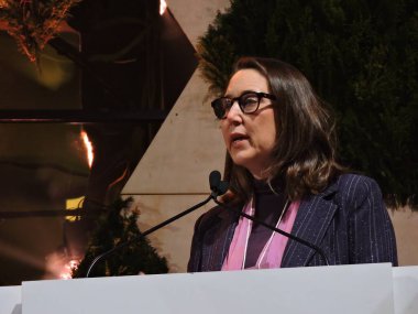 Sao Paulo (SP), 25 Eylül 2025 - Milli Yüksek Öğrenim Forumu 'nun 27. FNESP - Milli Yüksek Öğrenim Forumu' nun açılışına katılan Milli Eğitim Bakanı Marta Abramo. (Leandro Chemalle\ Yeni 2))