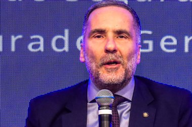 Sao Paulo (SP), 26 Eylül, kamu / güvenlik / ticari / dernek / SP - Dr. Mario Sarrubbo Ulusal Kamu Güvenliği Bakanı, Milli Güvenlik Sempozyumuna katıldı. ACSP karargahı. (Marcelo estevao.) (Yeni 2.)