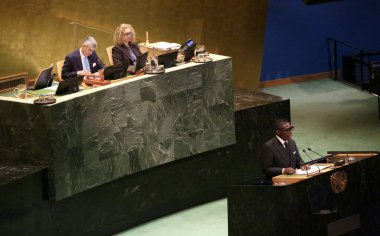 UNGA 80 Genel Kurul Müzakeresi. 25 Eylül 2025, New York, ABD: Ekvator Ginesi. (niyi fote\ theenews2)     