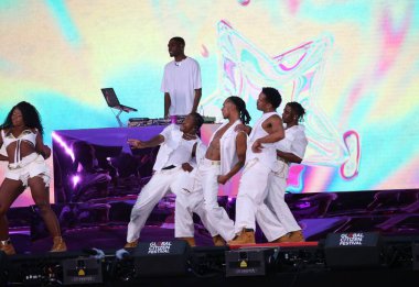 27 Eylül 2025, New York, ABD: Ayra Starr Küresel Vatandaş Festivali NYC 2025 'in sahnesinde Central Park (niyi fote / theenews2)