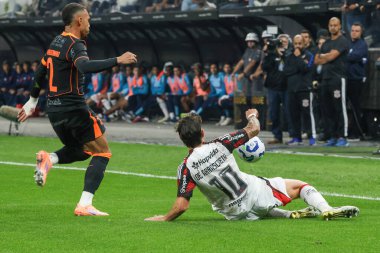 Sao Paulo (SP), Brezilya 09 / 28 / 2025 - Flamengo 'dan Arrascaeta 2025 Brezilya Şampiyonası' nın 25. turu için geçerli, 28 Eylül 2025 tarihinde, Neo Quimica Arena 'da (tomze fonseca / thenews2)