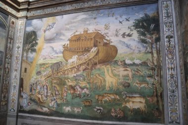 Milan (İtalya), 10 / 01 / 2025 - Chiesa di San Maurizio al Maggiore / Religion - San Maurizio al Monastero Maggiore Kilisesi Milan 'ın Sistine Şapeli olarak kabul edilir. (Edson de souza 2nci bölüm))        