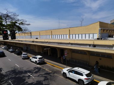 Sao Paulo (SP), 09 / 30 / 2025 - Mobilite / Airports / Delays - Congonhas Havaalanı, Santos Dumont 'un pistteki petrol sızıntısı nedeniyle kapatılması nedeniyle etkilendi. (Leandro Chemalle / Yeniler 2)  