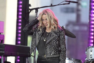 Sheryl Crow bugün NBC 'nin Göğüs Kanseri Ayı' ndaki şovunda sahne alacak. 1 Ekim 2025, New York City, ABD 'li şarkıcı, söz yazarı, müzisyen ve oyuncu. (Muzaffer m matos\ the new s2)   