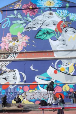 Milan (İtalya), 10 / 02 / 2025 - Milano 'da iklim / en düşük sıcaklık - bu Perşembe Milan' da sıcaklık daha düşüktü ve nüfus şimdiden daha sıcak giyinmeye başladı. (Edson De Souza / Yeniler 2) 