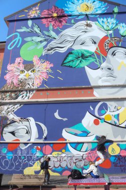 Milan (İtalya), 10 / 02 / 2025 - Milano 'da iklim / en düşük sıcaklık - bu Perşembe Milan' da sıcaklık daha düşüktü ve nüfus şimdiden daha sıcak giyinmeye başladı. (Edson De Souza / Yeniler 2) 