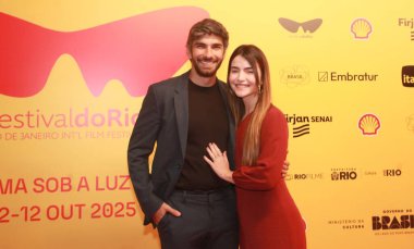 Rio de Janeiro (rj), 10 / 02 / 2025 - Ünlüler bu Perşembe, 2 Ekim 2025 'te Odeon sinemasında düzenlenen Rio de Janeiro film festivalinin ön gösterimine katıldılar. (Onofre Veras / Yeni2) 