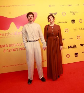 Rio de Janeiro (rj), 10 / 02 / 2025 - Bu perşembe Cine Odeon 'da düzenlenen Rio de Janeiro film festivalinin prömiyeri sırasında aktris Taina Muller. (Onofre Veras / Yeni2) 
