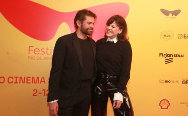 Rio de Janeiro (rj), 10 / 02 / 2025 - Aktris Barbara Paz, bu Perşembe Cine Odeon 'da düzenlenen Rio de Janeiro film festivalinin prömiyeri sırasında, 2 Ekim 2025. (Onofre Veras / Yeni2) 