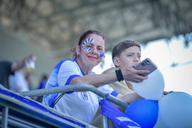 Itajai (sc), 10 / 04 / 2025 - Brezilya şampiyonluk serisi d 2025 'in ikinci ayağı için geçerli olan Barra fc ve Santa Cruz arasındaki maçta çekildi. (Richard ferrari.) (2nci bölüm)) 