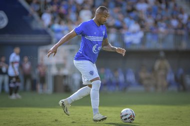 Itajai (sc), 10 / 04 / 2025 - Brezilya şampiyonluk serisi d 2025 'in ikinci ayağı için geçerli olan Barra fc ve Santa Cruz arasındaki maçta çekildi. (Richard ferrari.) (2nci bölüm)) 